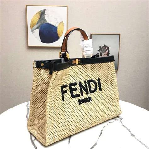 fendi roma shopper tote|Fendi roma bag medium.